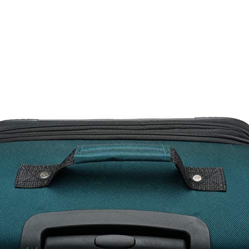 U.S. Traveler Aviron Bay Expandable Softside Luggage with Spinner Wheels, Teal, Carry-on 23-Inch 8
