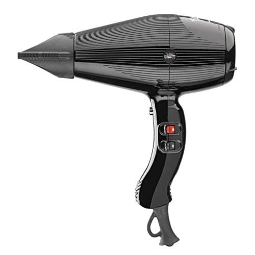 GAMMA+ Aria Tourmaline Professional Lightweight Hair Dryer with 2 Concentrator Nozzles Black 5
