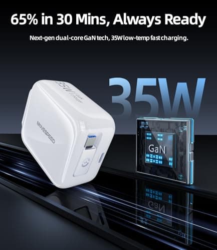 MOVE SPEED 2025 Upgrade Power Bank 70,000mAh 100W & 35W PD Fast Charger with Type C Retractable Cable 7