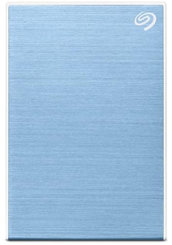 Seagate One Touch, 2TB, Portable External Hard Drive, PC Notebook & Mac USB 3.0, (STKY2000402) (Renewed)