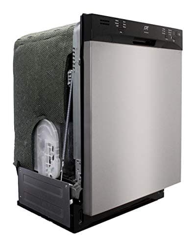 SPT SD-6501SS 24″-wide Built-In Stainless Steel Tall Tub Dishwasher with ENERGY STAR, Heated Drying, 6 Wash Programs and 14 Plate Settings – Stainless 2
