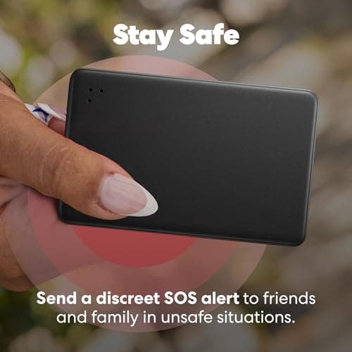 Life360 Tile Slim - Wallet Finder, Bluetooth Tracker and Item Locator for Luggage Tags, Passports and More. Both iOS and Android Compatible. Phone Finder. 1-Pack (Black) 7