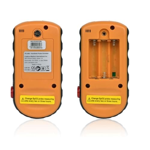 CMI Health Battery-Powered Finger Pulse Oximeter for Adult Spot-Check Use – SpO2 & Pulse Rate Display – Compact Design with Carry Case 7