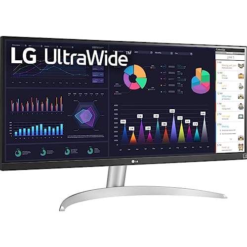 LG 29" 29BQ650-W Monitor,AMD Free Sync,HDR 10, Picture Mode, TILT, Height,Swivel