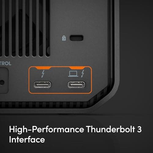 SanDisk Professional 44TB G-RAID Mirror - External HDD, RAID with Redundancy, Thunderbolt 3, USB (10Gbps), 7200RPM Ultrastar Hard Drive, Up to 260MB/s Read in RAID 1 - SDPHH2H-044T-NBAAD 6
