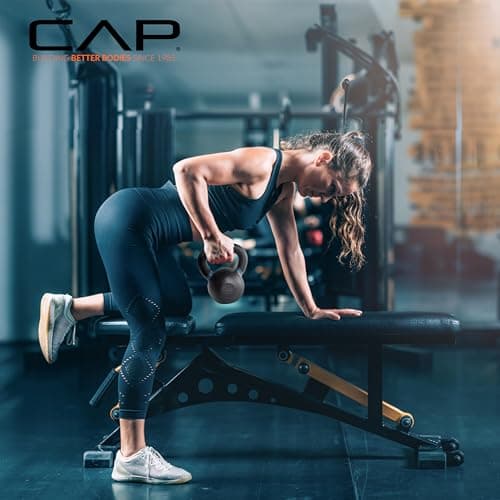CAP Barbell Cast Iron Competition Kettlebell Weight, 26 Pounds 7
