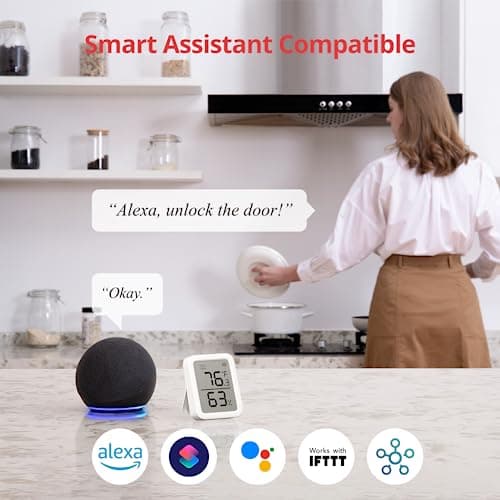 SwitchBot Smart Lock, Bluetooth Electronic Deadbolt, Keyless Entry Door Lock for Front Door, Compatible with WiFi Bridge (Sold Separately), Fits Your Existing Deadbolt,for Airbnbs Vacation Rentals 6