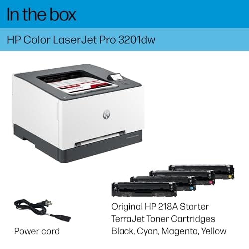 HP Color Laserjet Pro 3201dw Wireless Color Laser Printer, Office Printer, Duplex, Best-for-Office (499Q9F) (Renewed) 6