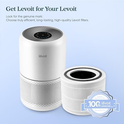 LEVOIT Genuine Core 300-P Replacement Filter, Core 300-RF Air Purifier Core300S Filters, Supports HEPA Sleep Mode, High-Efficiency Activated Carbon for Removal of Smoke, Odor, Allergens, Pollen,1 Pack 7