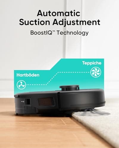 eufy Certified Like-New L60 Robot Vacuum, Ultra Strong 5,000 Pa Suction, iPath Laser Navigation, for Deep Floor Cleaning, Ideal for Hair, Hard Floors (Renewed) 5