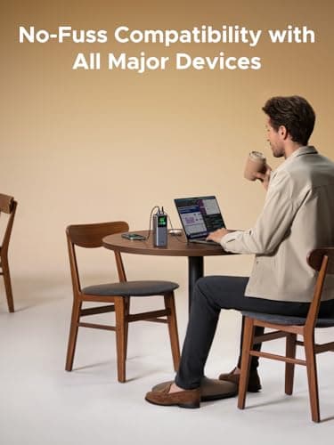 UGREEN Nexode Power Bank 20000mAh 165W with Built-in USB C Cable Laptop Travel Portable Charger, 100W Input, Fast Charging for MacBook Pro/Air/iPhone 17/16/iPad Pro/Galaxy S26 Ultra/Dell/HP and More 12