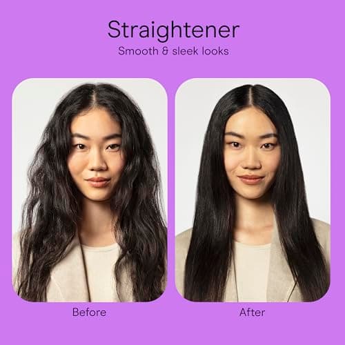 Infiniti PRO CONAIR 5-in-1 Hair Drying Wand, Straightener, and Styler, Ionic All-in-One Digital Motor Blow Dryer, Includes 4 High-Performance Attachments, Cherry Red 13