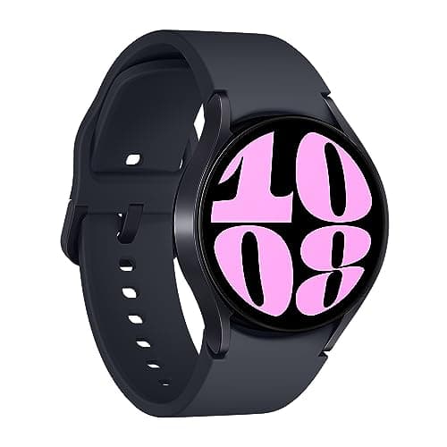 SAMSUNG Galaxy Watch 6 40mm Bluetooth Smartwatch, Fitness Tracker, Personalized HR Zones, Advanced Sleep Coaching, Heart Monitor, BIA Sensor, Health Wellness Insights, Big Screen, US Version, Graphite 8