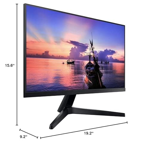 SAMSUNG 22" T350 Series FHD 1080p Computer Monitor, 75Hz, IPS Panel, HDMI, VGA (D-Sub), 3-Sided Border-Less, FreeSync, LF22T350FHNXZA 13