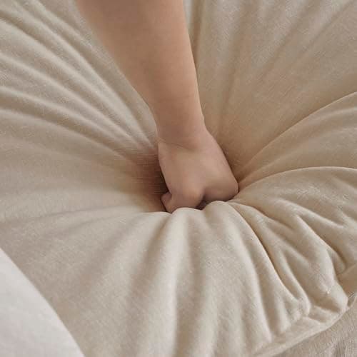 76.7" Deep Seat Loveseat Sofa, Oversized 2 Seater Chenille Sectional Cloud Couch, Modern Large Luxury Love Seat for Living Room Bedroom Apartment Office 5