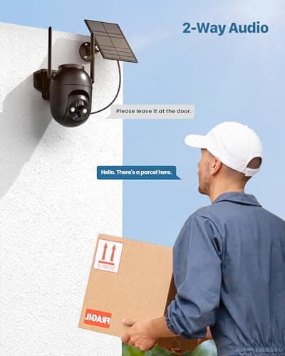 SIIOOE Security Cameras Wireless Outdoor Solar: 2K WiFi Camera for Home Security System - Battery Powered Cam IP66 Waterproof Motion Sensor - Camaras de Seguridad para Casa Inalambricas 9