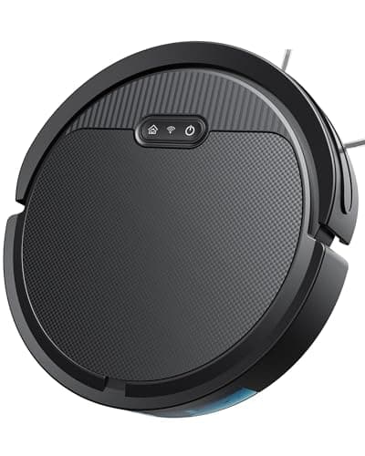 Dyrabitick V3 Robot Vacuum and Mop, 3 in 1 Combo Cleaner for Home with Pet Hair and Hard Floor, 5000Pa Suction, 120 Mins Run Time,Super Thin Body & Large Dust Box, Self-Charging,App + Alexa-Black