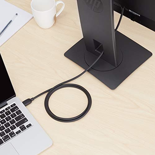 Amazon Basics HDMI 2.1 Cable, 8K@60Hz 4K@120Hz Ultra High Speed, 48Gbps, 6 Feet, Compatible with PS5/Xbox/TV/Monitor, Black 7