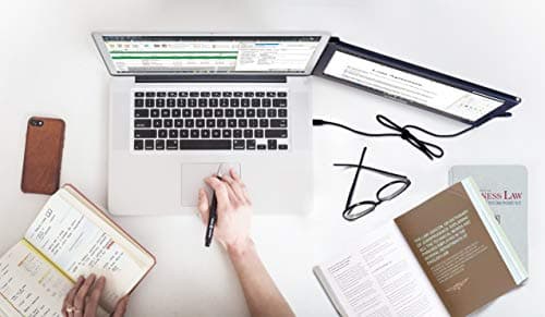 SideTrak Slide Portable Monitor 12.5" Screen with Carrying Case - Attaches to Your Laptop for Easy Travel - Efficient USB Power - Fits Mac and PC 13"-17" Laptops - Full HD IPS Display (Patent Pending) 9