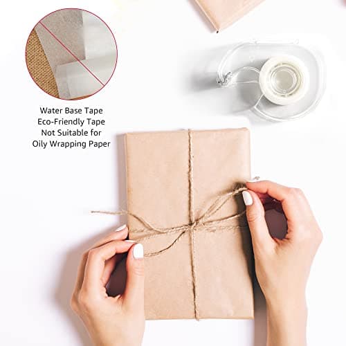 Amazon Basics Tape Dispenser with Refill Rolls - 3/4" x 650" (18 yds), 6 Pack, Matte Finish 7