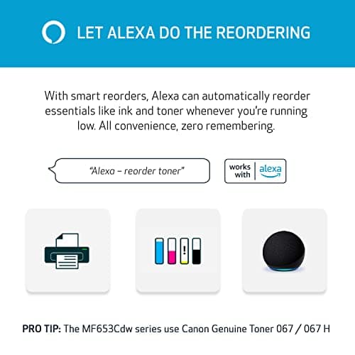 Canon imageCLASS MF653Cdw - Wireless Duplex Color Laser Printer, Multifunction with Copier, Scanner, Mobile Ready, 3 Year Limited Warranty, 22 PPM, White 8