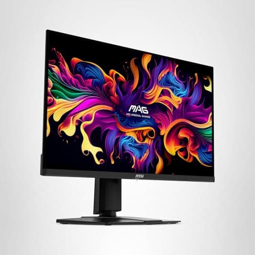 msi MAG 271QPX QD-OLED, 27 OLED Gaming Monitor, 2560 x 1440 (QHD), 0.03ms Response time, 360Hz, True Black HDR 400, HDMI, DP Port, USB Type C, Tilt, Height, Black 11
