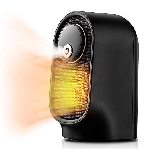 Black+Decker Portable Electric Heater with Humidifier Function, Fast Heating with Widespread Oscillation, Multi-protection, for Office Desk Bedroom Indoor Use