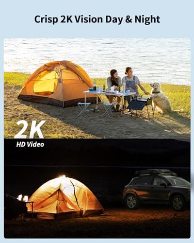 Oculview 4G LTE Cellular Security Camera, No WiFi Needed Solar Cameras Wireless Outdoor with SIM Card, 2K HD Video, 360° View, Color Night Vision, PIR Motion 6