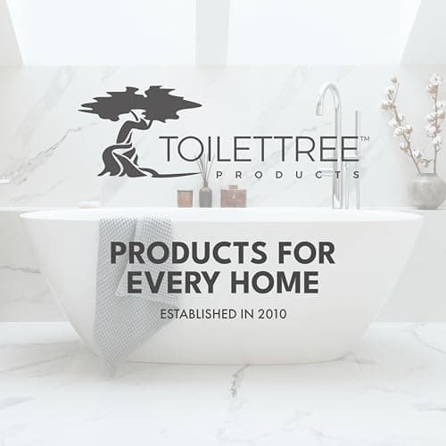 ToiletTree Products Deluxe Toilet Brush with Lid - Black 7