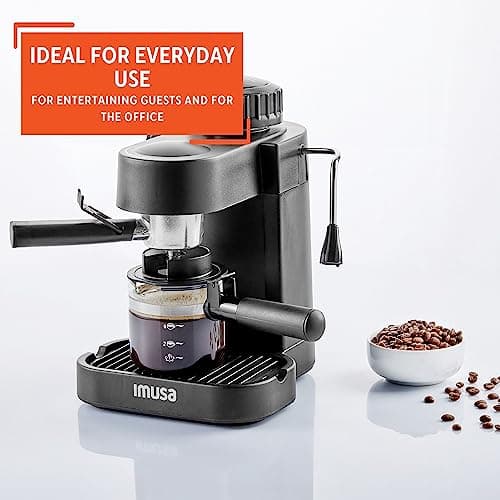 IMUSA USA GAU-18202 4 Cup Espresso/Cappuccino Maker,120 volts, Black 9