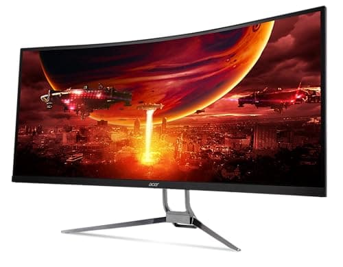acer Nitro 34 Inch 1000R 21:9 Curved Zero-Frame QHD 3440 x 1440 Gaming Monitor | AMD FreeSync Premium | Up to 120Hz Refresh | 1ms VRB | Two Display Port 1.2 & Two HDMI 2.0 Ports | EDA343CUR J0bmiippx 10