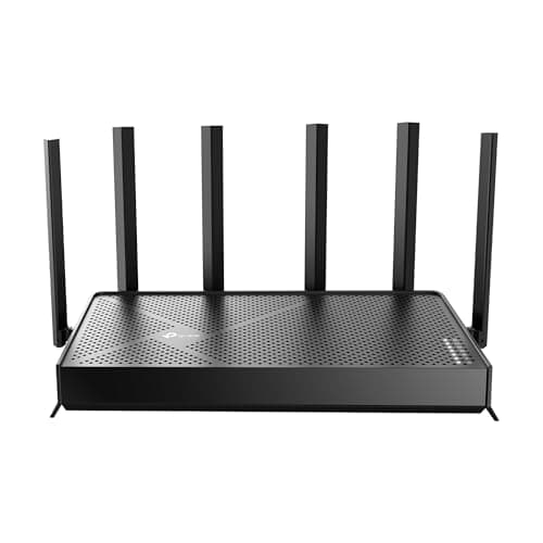 TP-Link Tri-Band BE9700 WiFi 7 Router (Archer BE600) – 10G Port, 2.5G Port, 3× 2.5G LAN, 320MHz Channel, Covers up to 2,600 sq. ft., 120 Devices, VPN, HomeShield Security