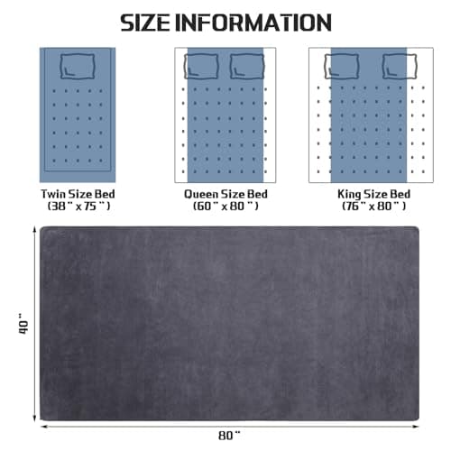 Mixweer 2 Pcs Oversized Bath Towels, 40 x 80 Inch Giant Microfiber Jumbo Bath Sheets Ultra Soft Bathroom Microfiber Quick Dry Absorbent Shower Towels for Spa Camping Beach (Dark Grey) 5