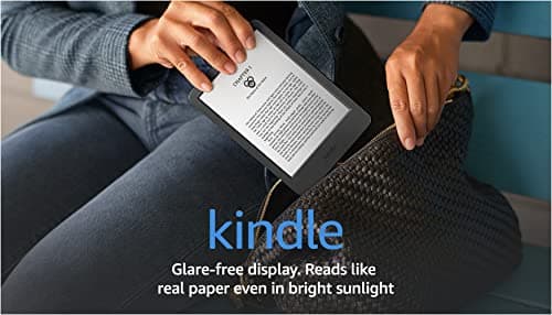 Amazon Kindle – The lightest and most compact Kindle, with extended battery life, adjustable front light, and 16 GB storage – Black 11