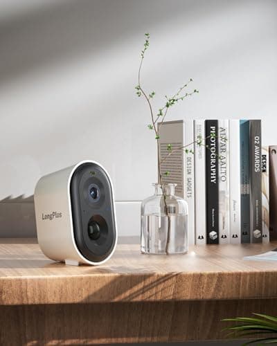 LongPlus Security Cameras Wireless Outdoor Camera Wireless Camera for Home Security, 2K Battery Powered WiFi Cameras with AI Motion Detection, 2-Way Talk, Cloud/SD Storage 7