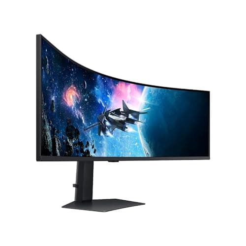 Samsung 49" Odyssey G9 G95C DQHD 240Hz DisplayHDR 1000 Curved Gaming Monitor Bundle with Tech Smart USA Elite Suite 18 Standard Editing Software Bundle + 1 Year CPS Enhanced Protection Pack 6