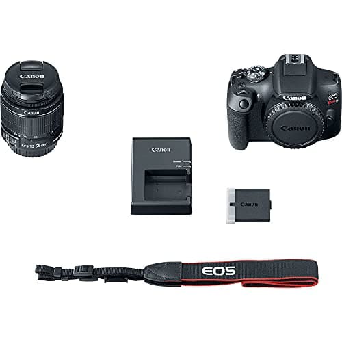Canon EOS Rebel T7 DSLR Camera | 24.1MP APS-C CMOS Sensor with DIGIC 4+ Image Processor | Built-in Wi-Fi & NFC | EF Lens Compatible Beginner Photography Camera Kit with Shoulder Bag and 64GB Card 5
