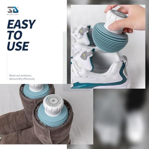 Silent Dry Mushroom Dehumidifier, Cordless, Wireless, Fast and Rechargeable, effective for up to 20L Shoe box, for Home, Bathroom, Camera, Kitchen, Storage, Cabinet, Shoe 7