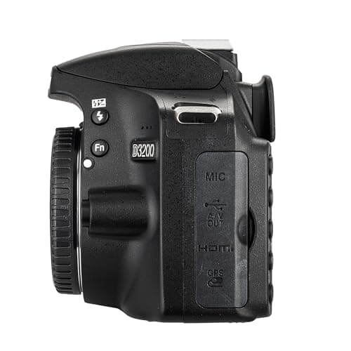 Nikon D3200 24.2MP DSLR Camera Kit with 18-55mm VR Zoom Lens – Full HD 1080p Video Capture, Fast 11-Point Autofocus System + 128GB Memory Card + Protective Memory Card Case + Camera Bag + More 5