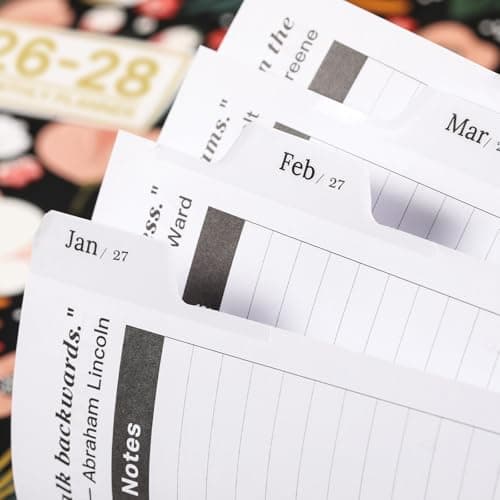 2026-2028 Monthly Planner - Monthly Planner from July 2026 to June 2028, 2026-2028 Planners 8.5" x 11", 2 Year Planners with Tabs, Back Pocket 6