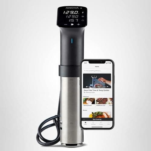 Anova Culinary Sous Vide Precision Cooker Pro, 1200 Watts, Black and Silver 8