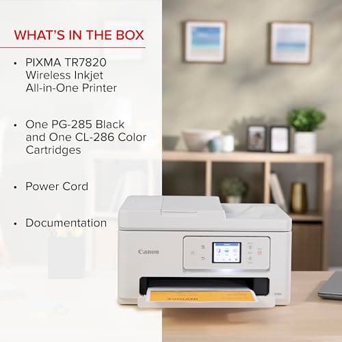 Canon PIXMA TR7820 – Wireless Home All-in-One Printer 9