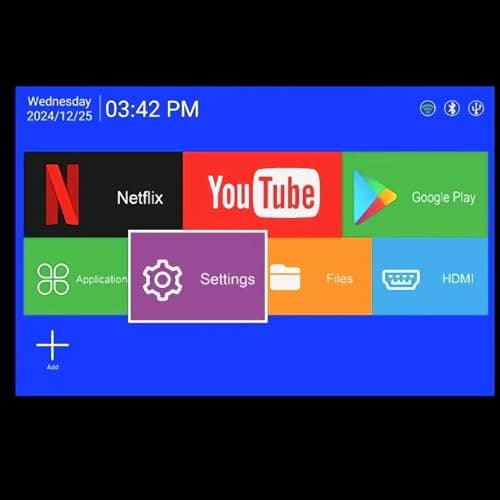 Mini Portable Projector 4K WiFi 6 BT 5.2 Upgraded Portable Projector Full HD Supported for Phone /PC /TV /HDMI /PS5 /Laptop Auto Keystone Home Theater 180° Rotation [Built-in App] White 6