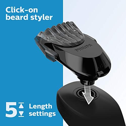 Philips Norelco Shaver 6900, S6810/82, Series 6000, Black 5