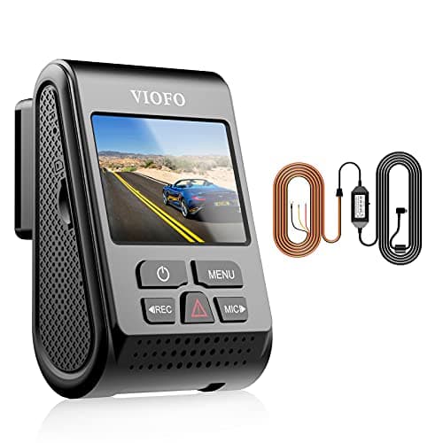 VIOFO A119 V3 2K Dash Cam & HK3 Hardwire Kit Bundle – Ultra Clear 2560x1440P HD + Car Camera with GPS & Night Vision - Complete Your Car Security with 140-Degree Wide Angle Lens