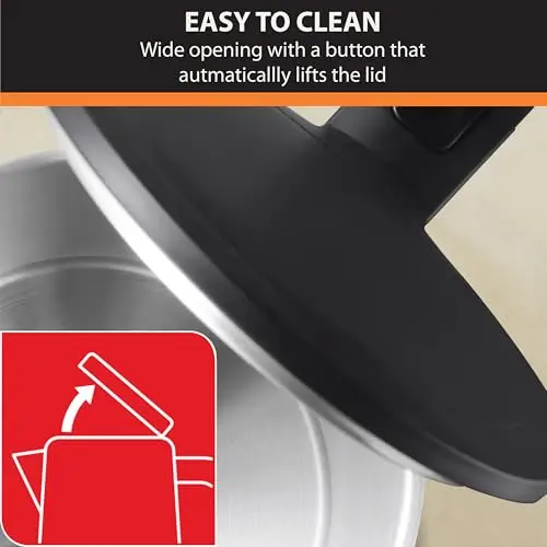 KRUPS 1.5L Electric Kettle Stainless Steel Cool Touch Interior, Fast Boiling, One Cup in 80 Seconds, Double Wall, Auto Off, Keep Warm, Hot Water Kettle Electric, Cordless, Black/White 7