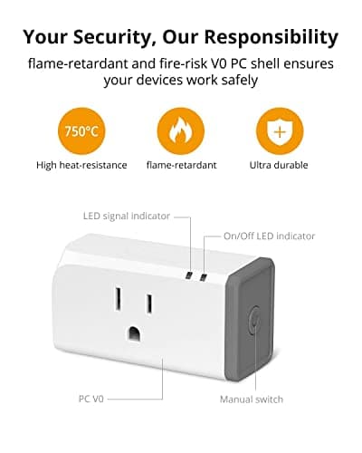 SONOFF Zigbee Smart Plug with ETL Certified, S31 Lite 15A Outlet, Zigbee Repeater, Works with SmartThings and Amazon Echo Plus, Hub Needed for Amazon Alexa 6