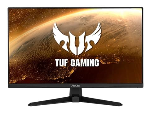 ASUS TUF Gaming 24” 1080P Monitor (VG247Q1A) - Full HD, 165Hz (Supports 144Hz), 1ms, Extreme Low Motion Blur, Adaptive-sync, FreeSync Premium, Shadow Boost, Speakers, Eye Care, HDMI, DisplayPort