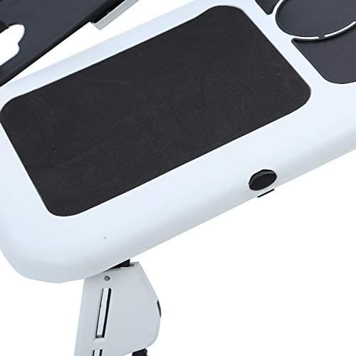 Laptop Table Stand for Bed, Portable Adjustable Lap Desk with Cooling Fan for Couch and Sofa 8