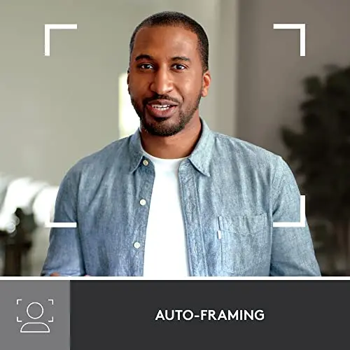 Logitech Brio 500 Full HD Webcam with Auto Light Correction, show Mode, Dual Noise Reduction Mics, Webcam Privacy Cover, Works with Microsoft Teams, Google Meet, Zoom, USB-C Cable, Streaming -Graphite 9